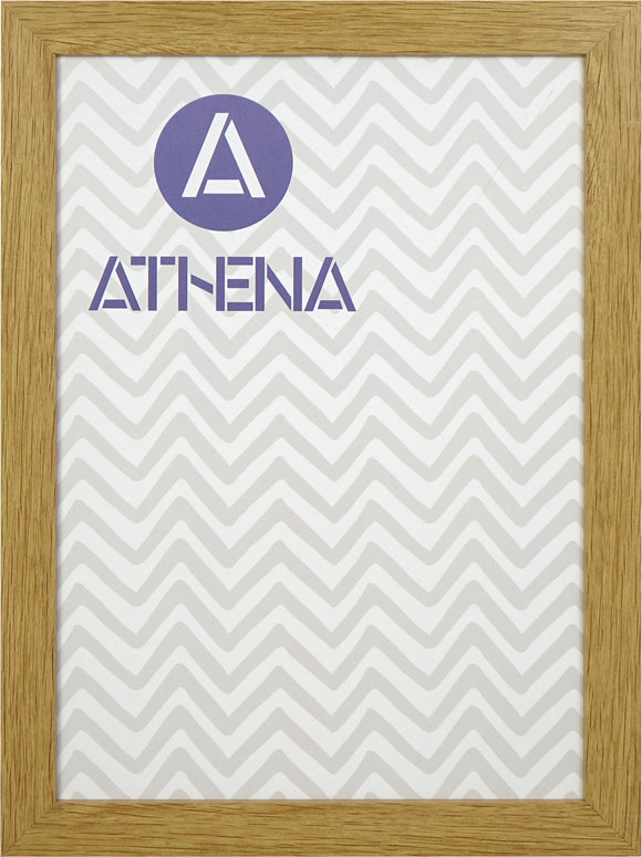 Athena thin Oak Block Premium Wood Picture Frame